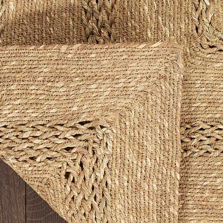 Area Rugs-Kirklands Home Natural Seagrass Indoor/Outdoor Area Rug, 4x6 Tan