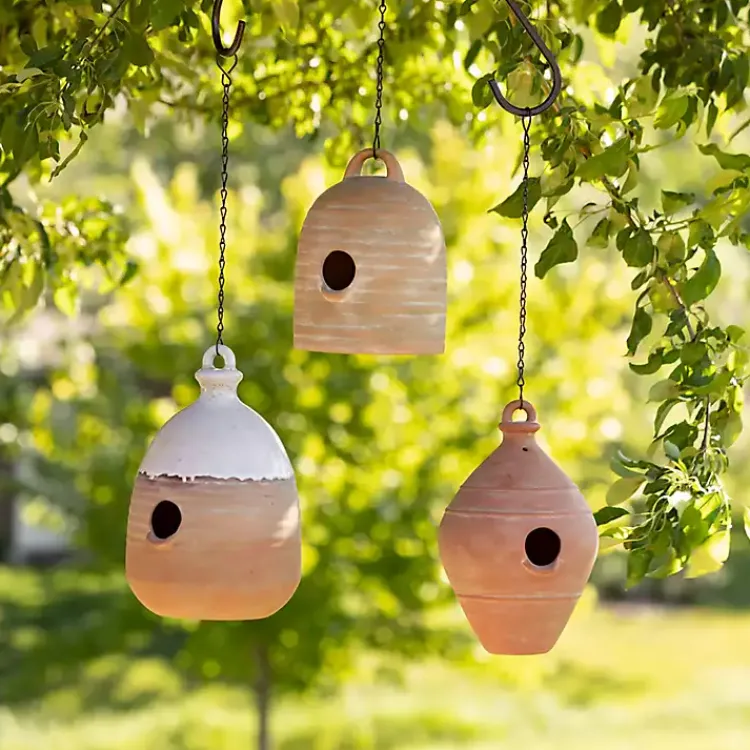 Garden Decor-Kirklands Home Pueblo Terracotta Birdhouse
