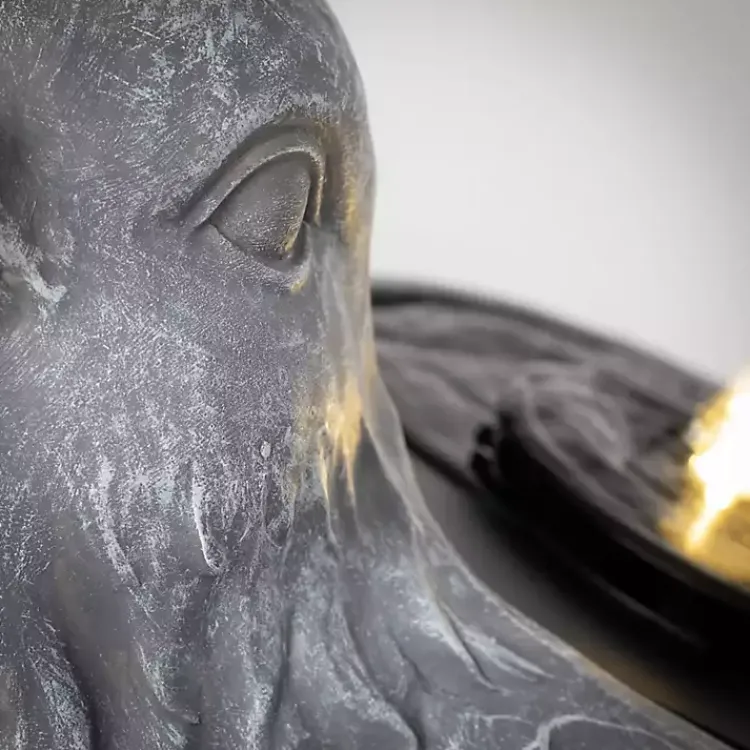 Garden Decor-Kirklands Home Resin Bird Outdoor Fountain Gray
