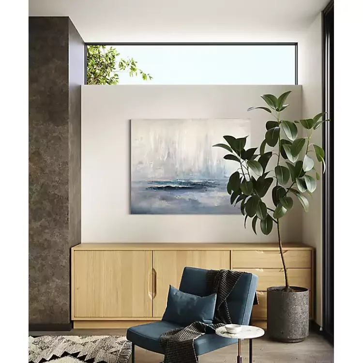 Canvas Art-Kirklands Home Blue Lace Canvas Art Print