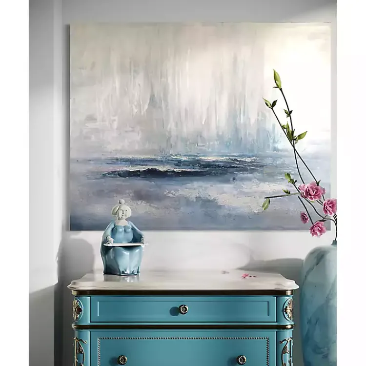 Canvas Art-Kirklands Home Blue Lace Canvas Art Print