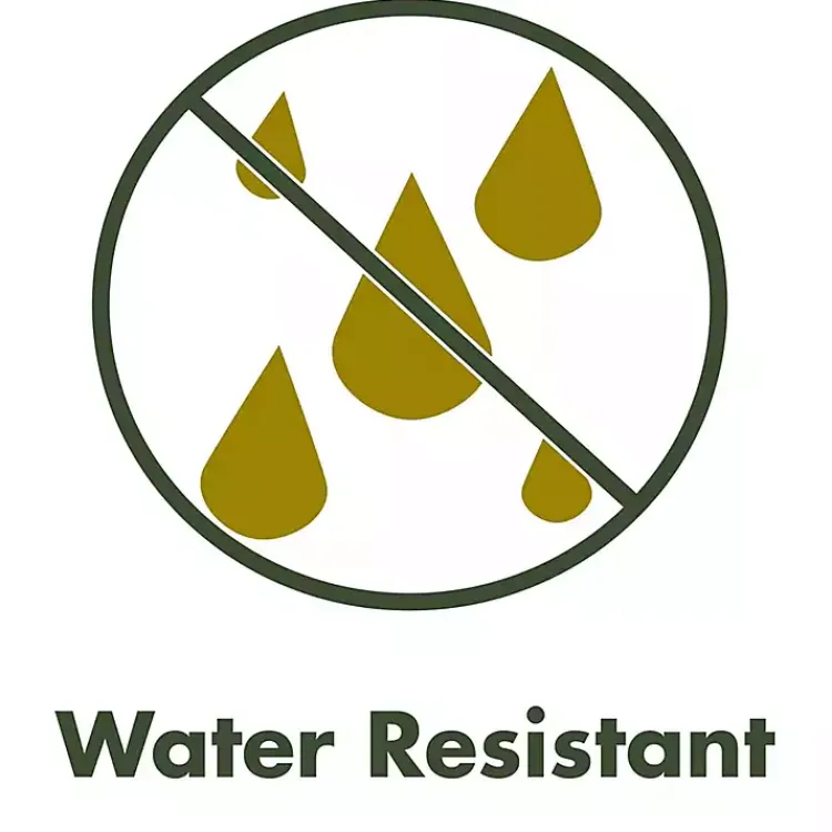 Outdoor Cushions & Pillows-Kirklands Home Turquoise Striped Outdoor Settee Cushion