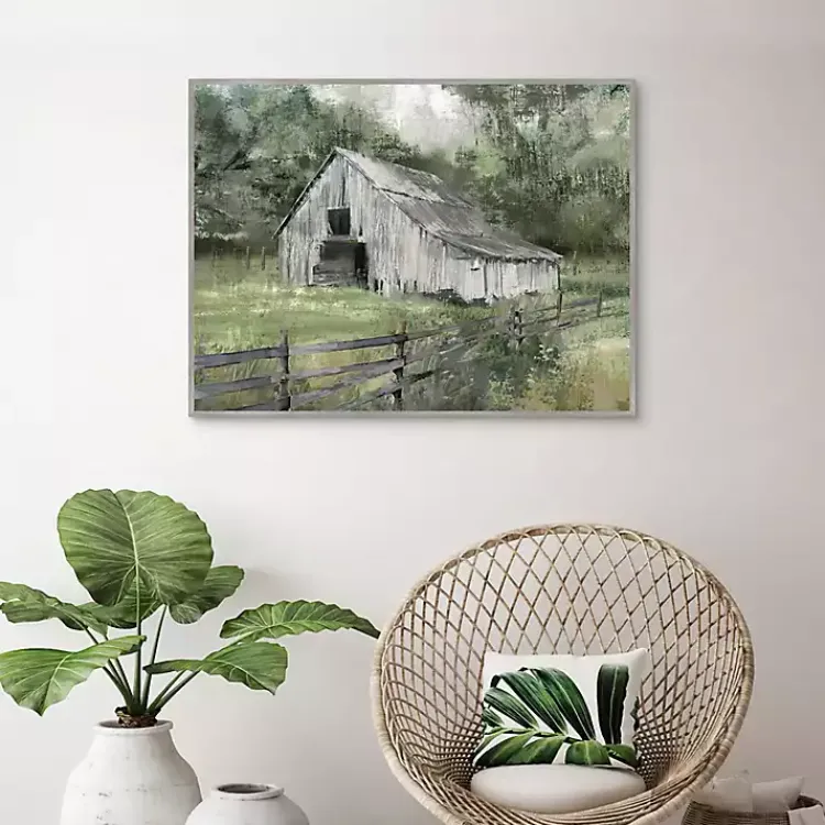 Canvas Art-Kirklands Home The Old Barn Framed Canvas Art Print