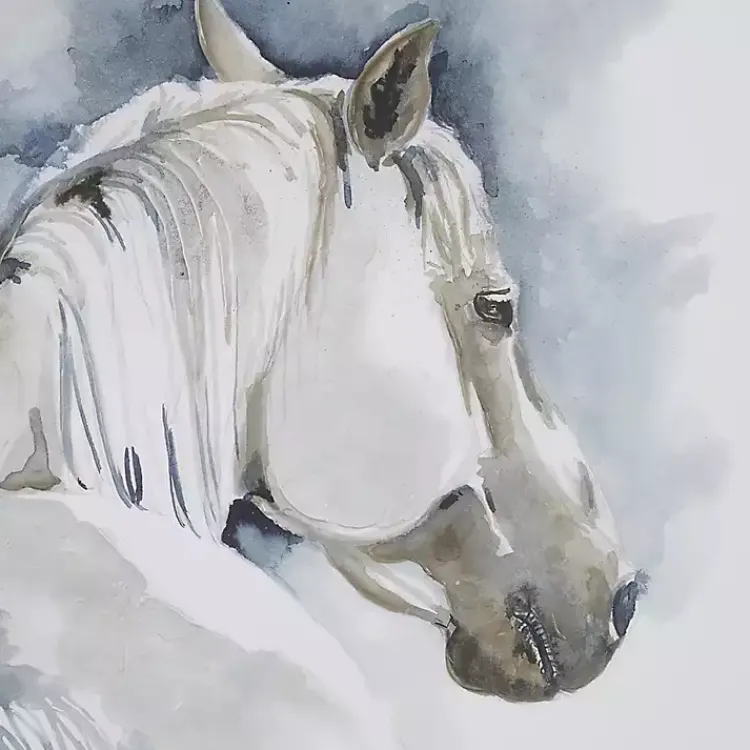 Canvas Art-Kirklands Home Derby Hand Embellished Horse Framed Canvas Print