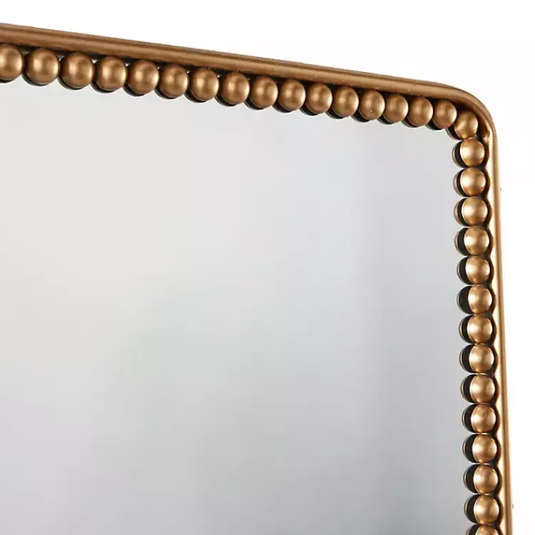 Decorative Mirrors-Kirklands Home Gold Rounded Rectangle Wall Mirror