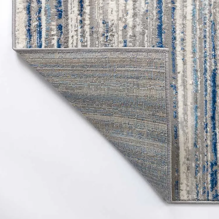 Area Rugs-Kirklands Home Dark Blue Claire Modern Area Rug, 5x8