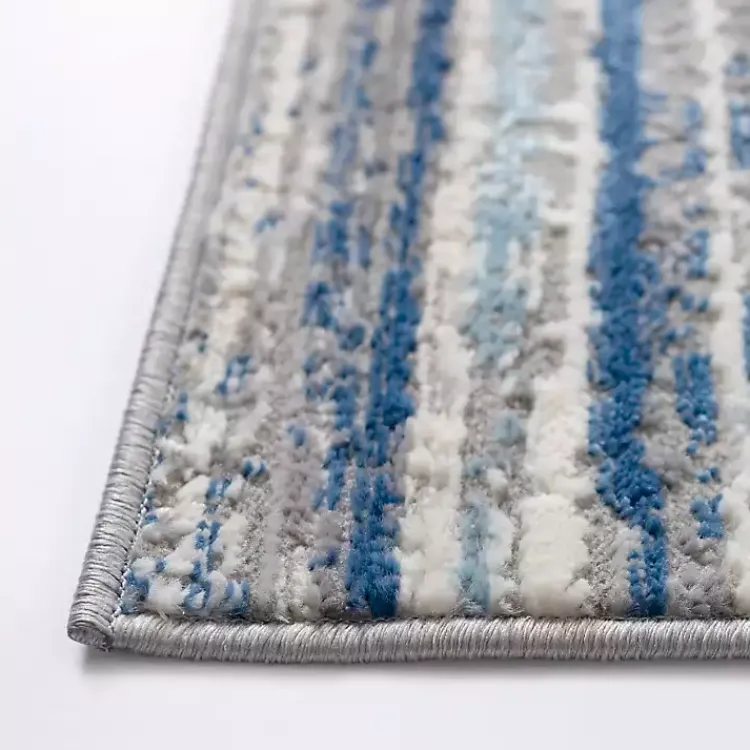 Area Rugs-Kirklands Home Dark Blue Claire Modern Area Rug, 5x8