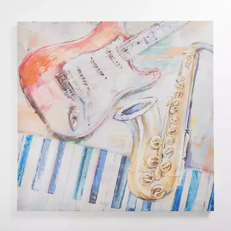 Canvas Art-Kirklands Home Instrumental Group Canvas Art Print