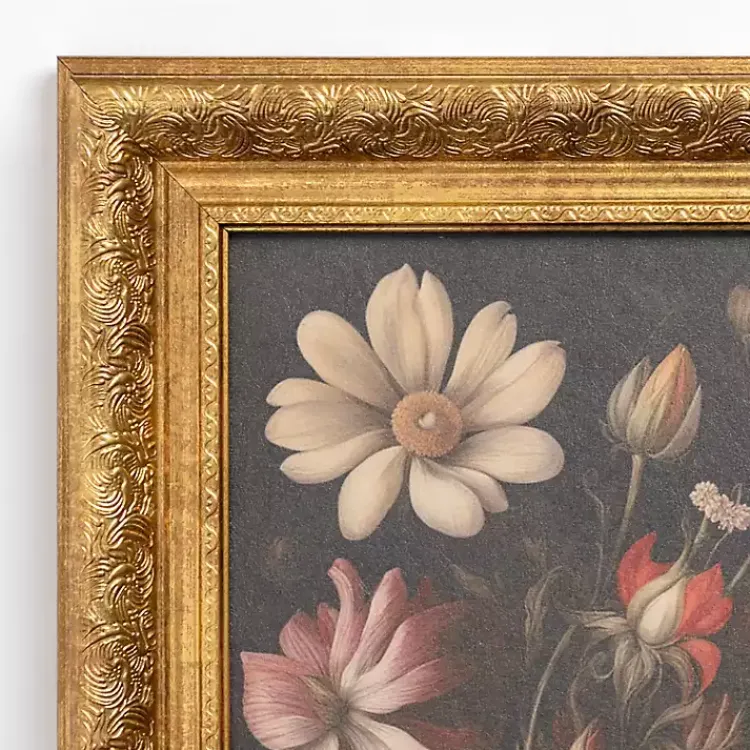 Framed Art-Kirklands Home Moody Mixed Floral Framed Art Print