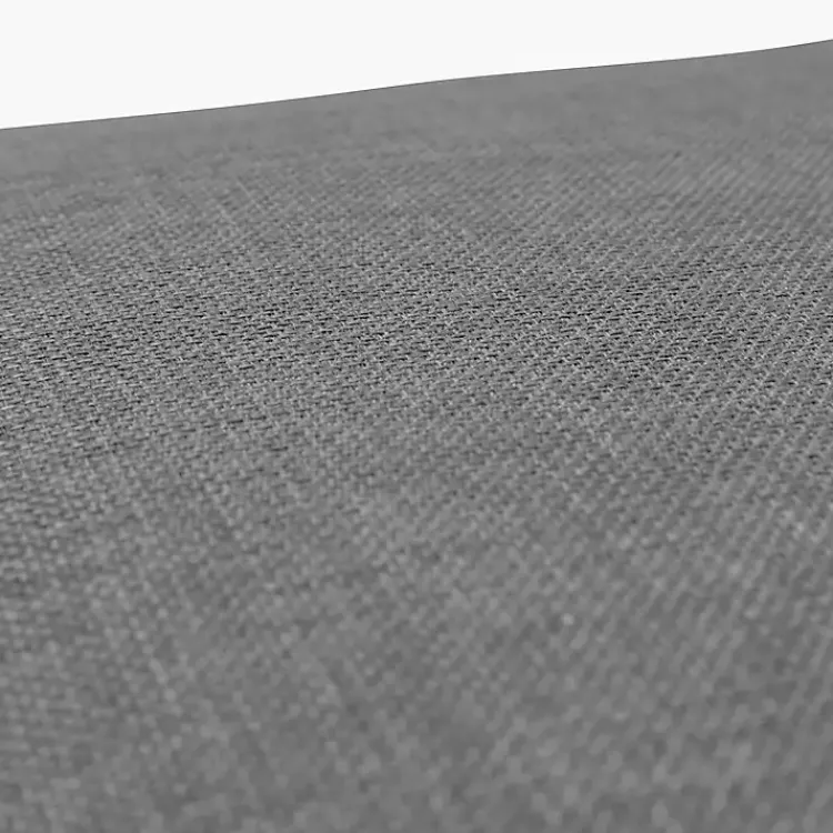 Outdoor Cushions & Pillows-Kirklands Home Graphite Tufted Outdoor Seat Cushions, Set of 2 Gray