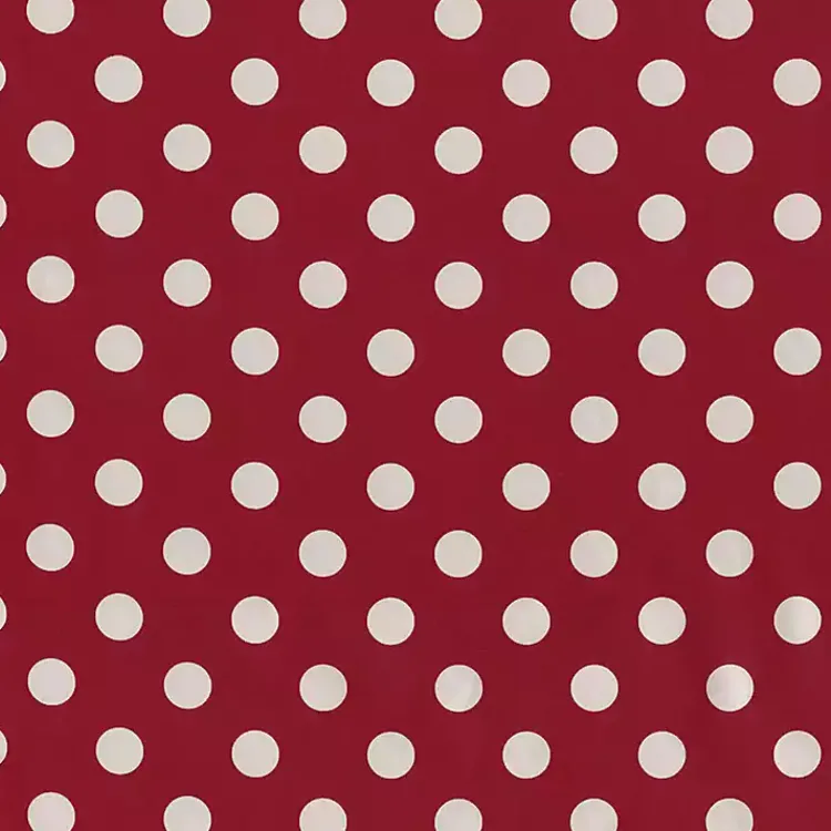 Outdoor Cushions & Pillows-Kirklands Home Red & White Polka Dot Outdoor Chair Cushion