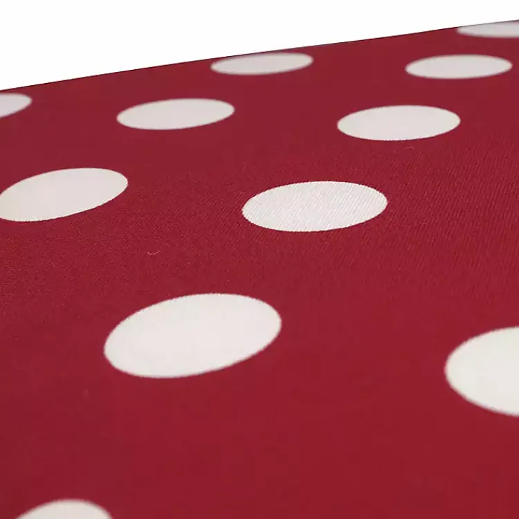 Outdoor Cushions & Pillows-Kirklands Home Red & White Polka Dot Outdoor Chair Cushion