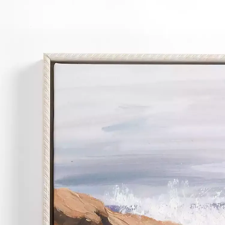 Canvas Art-Kirklands Home Crashing Waves Framed Canvas Art Print