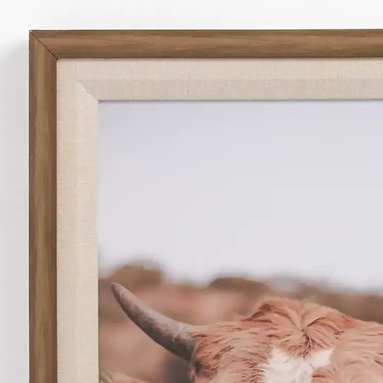 Canvas Art-Kirklands Home Moove Over Framed Canvas Art Print Brown