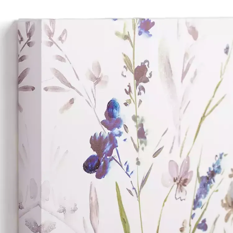 Canvas Art-Kirklands Home Blue Wildflowers I Canvas Art Print