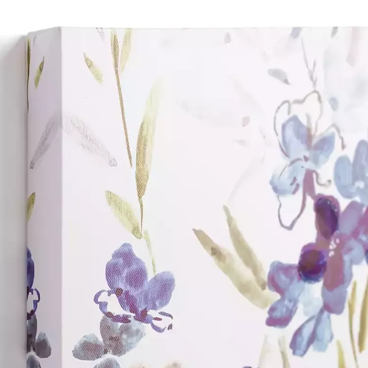 Canvas Art-Kirklands Home Blue Wildflowers II Canvas Art Print
