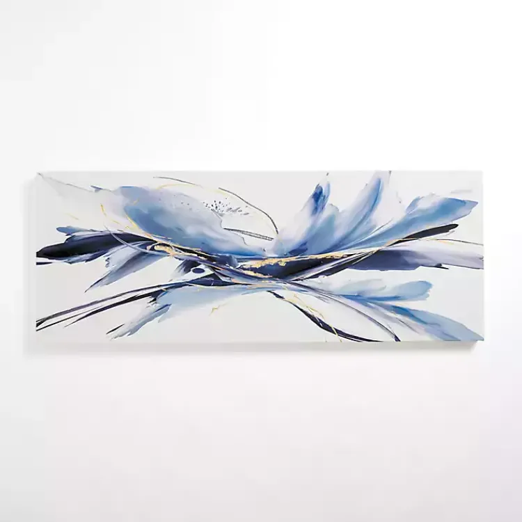 Canvas Art-Kirklands Home Bold Blues Abstract Canvas Art Print