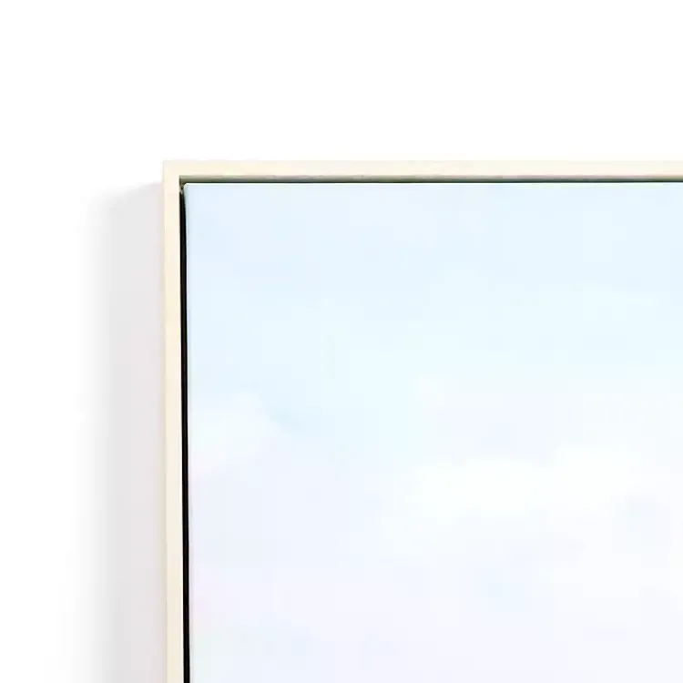 Canvas Art-Kirklands Home Lady by the Sea Framed Canvas Art Print