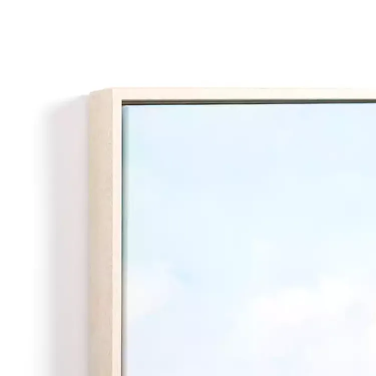 Canvas Art-Kirklands Home Lady by the Sea Framed Canvas Art Print