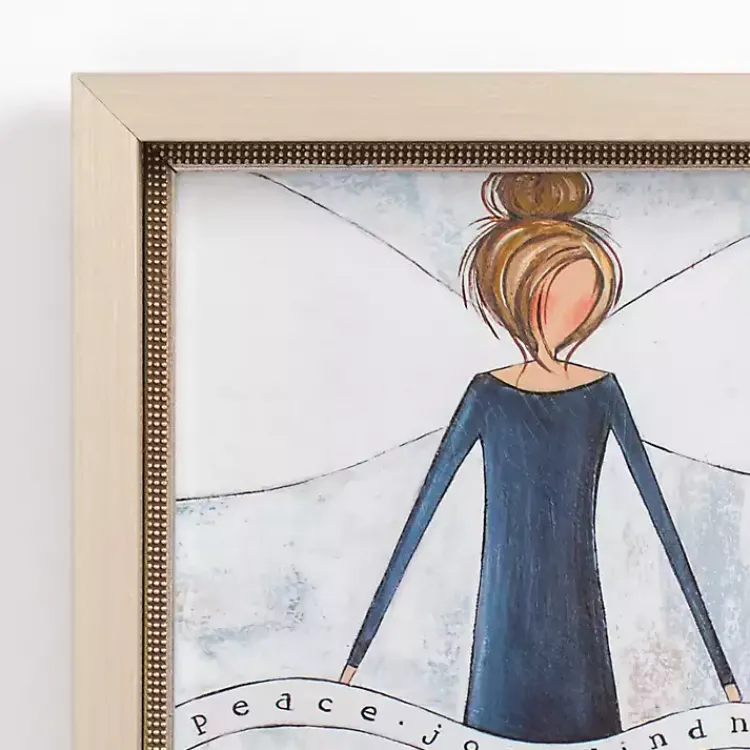 Framed Art-Kirklands Home Peace Angel Framed Art Print