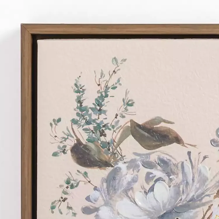 Framed Art-Kirklands Home Flower Stems I Framed Canvas Art Print