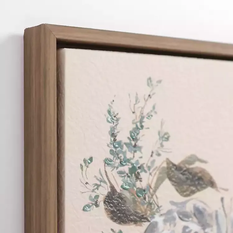 Framed Art-Kirklands Home Flower Stems I Framed Canvas Art Print