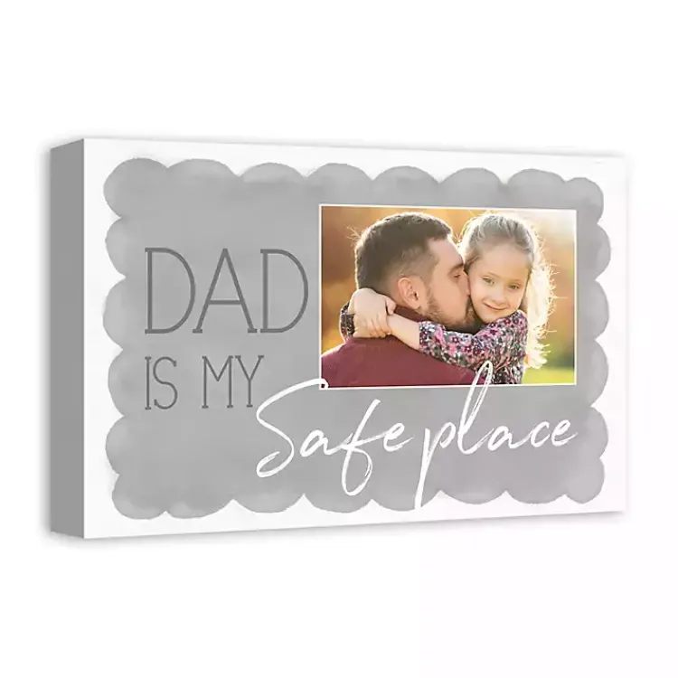 Canvas Art-Kirklands Home Personalized Dad is My Safe Place Canvas Art Print