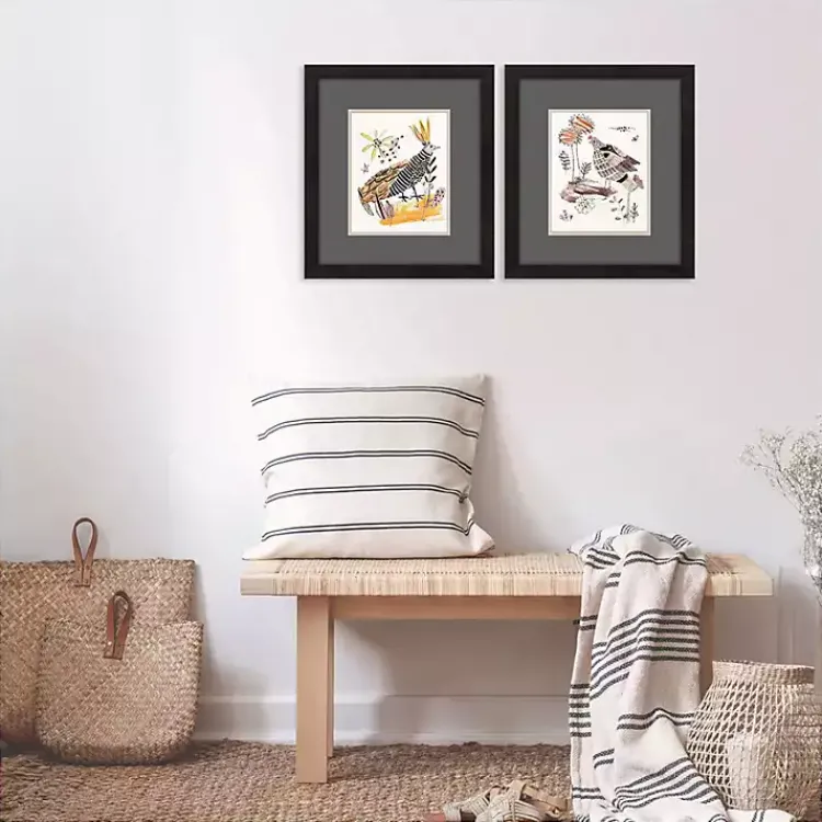 Framed Art-Kirklands Home Glowing Garden Framed Art Prints, Set of 2