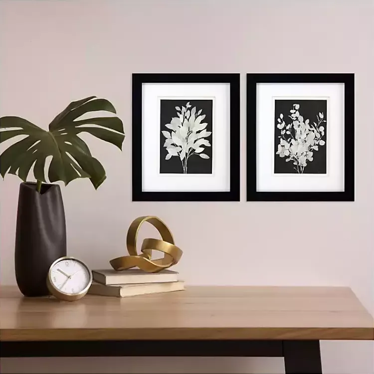 Framed Art-Kirklands Home Misty Branches Framed Art Prints, Set of 2