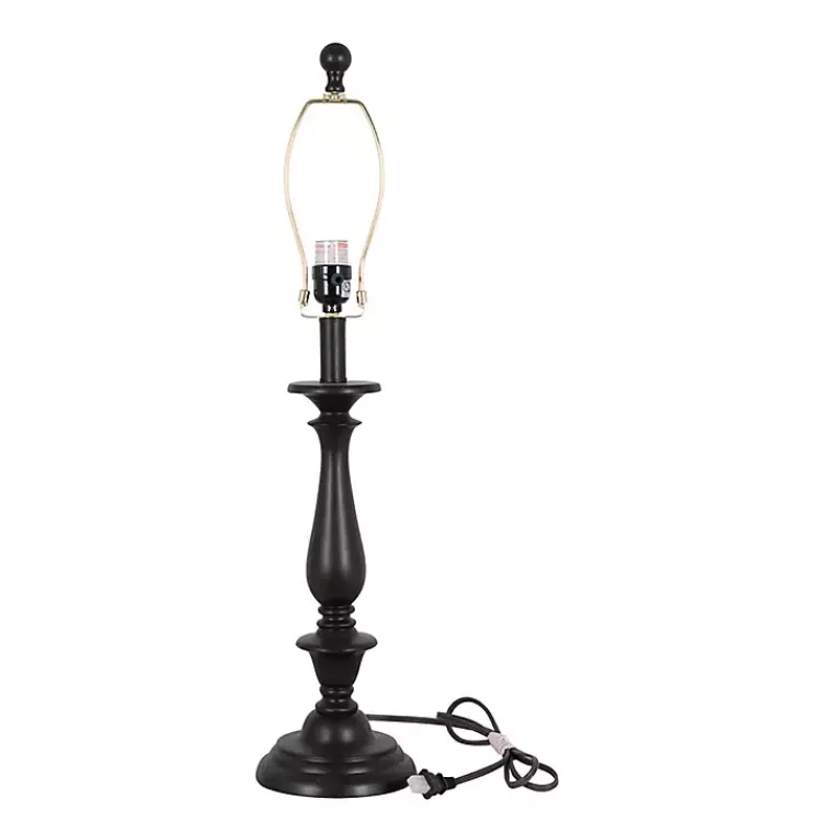 Table Lamps-Kirklands Home Dark Brown Transitional Table Lamps, Set of 2 Tan