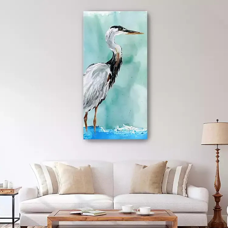 Canvas Art-Kirklands Home Delray Crane I Canvas Art Print