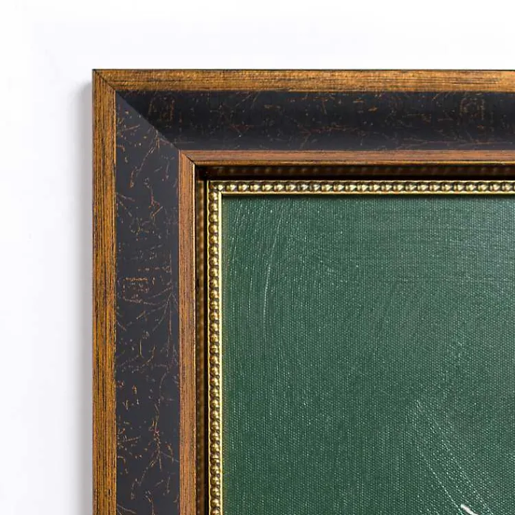 Framed Art-Kirklands Home Peacock Framed Art Print Green