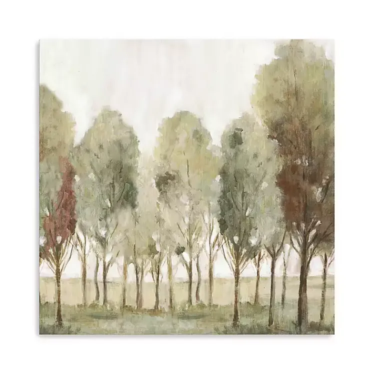 Canvas Art-Kirklands Home Silent Fall Canvas Art Print Green