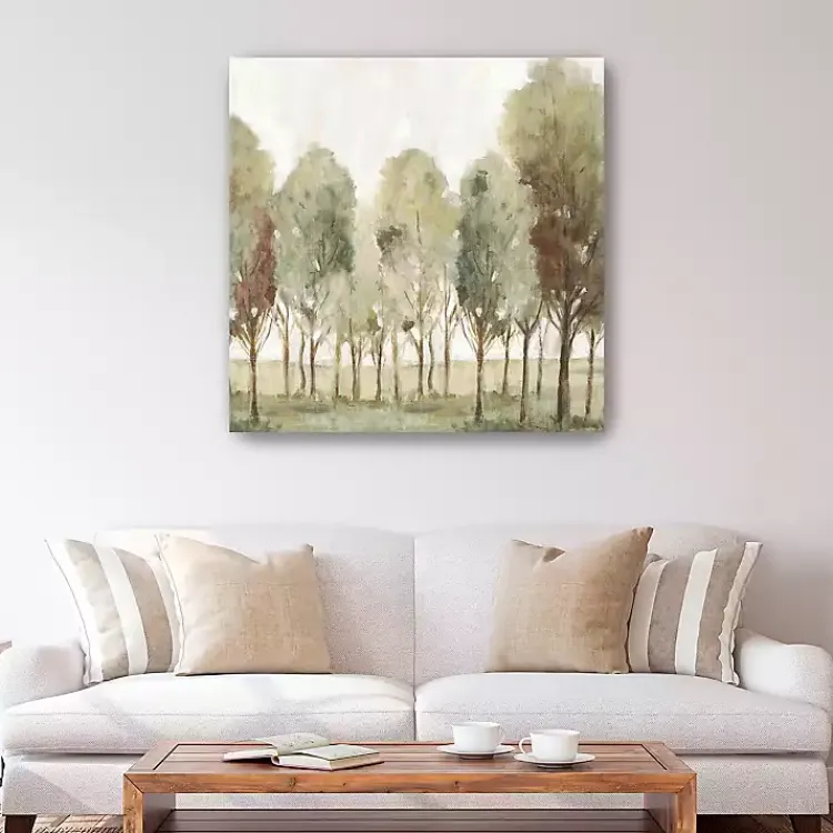 Canvas Art-Kirklands Home Silent Fall Canvas Art Print Green