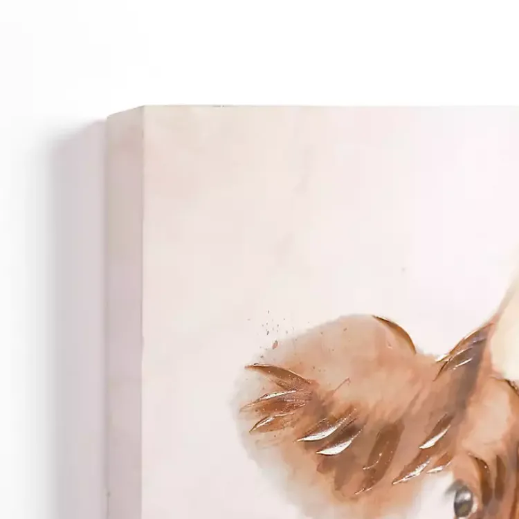 Canvas Art-Kirklands Home Hydrangea Cow Canvas Art Print