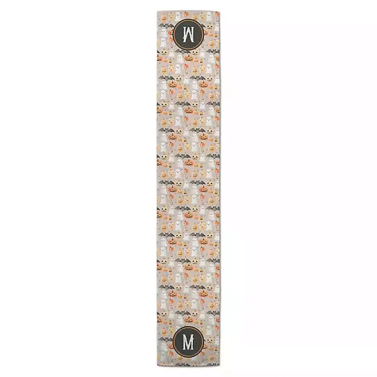 Table Linens-Kirklands Home Personalized Jack-O-Lantern Table Runner, 90 in.