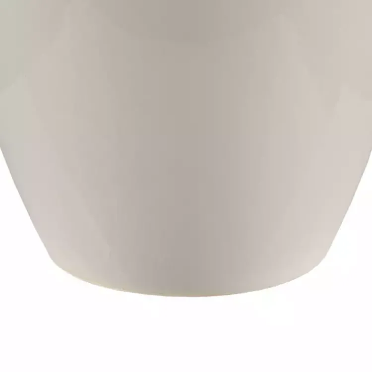 Table Lamps-Kirklands Home Cream Glazed Ceramic Anzio Table Lamp White