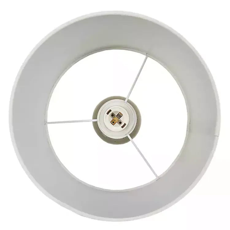 Table Lamps-Kirklands Home Cream Speckled Ceramic Table Lamp White