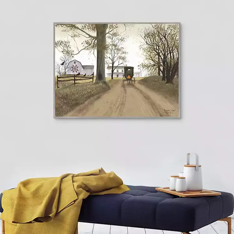 Canvas Art-Kirklands Home Headin' Home Framed Canvas Art Print