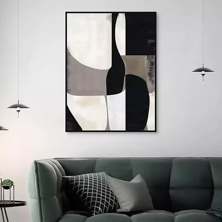 Canvas Art-Kirklands Home Bold Geometry I Framed Canvas Art Print