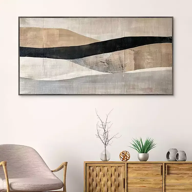 Canvas Art-Kirklands Home Serene Abstract Landscape Framed Canvas Art Print