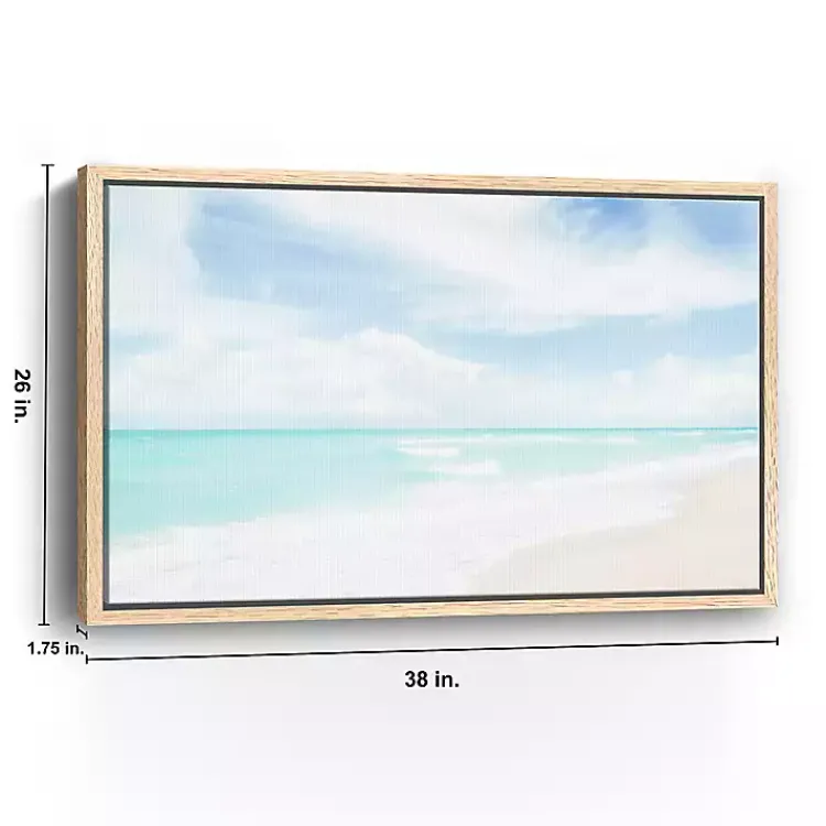Canvas Art-Kirklands Home Hawaiian Beach Framed Canvas Art Print