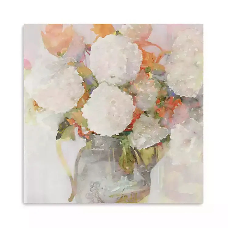 Canvas Art-Kirklands Home Watercolor Table Bouquet Canvas Art Print