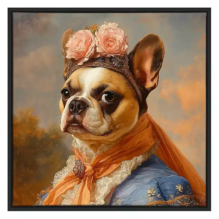 Canvas Art-Kirklands Home Countess Claudette Cuddleworth Framed Art Print Multi