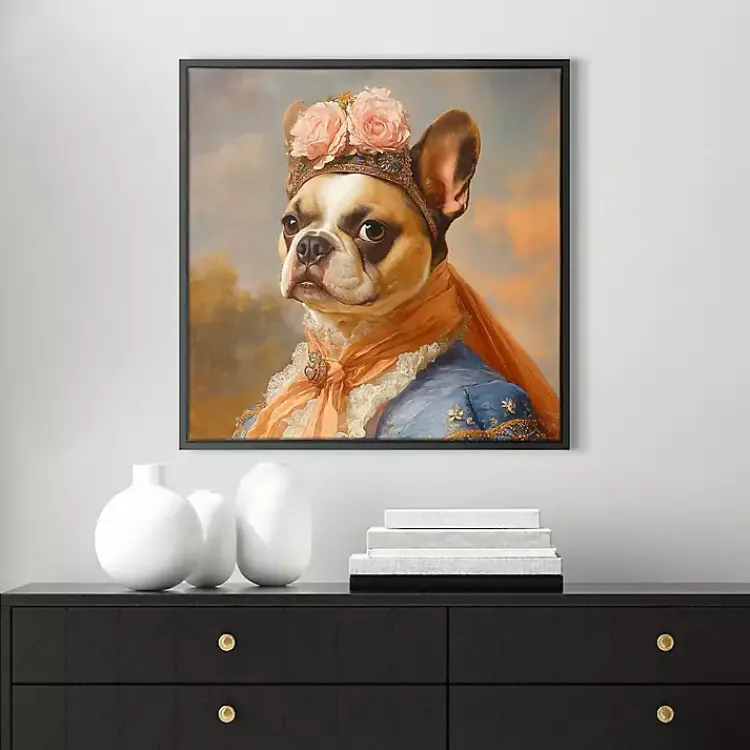 Canvas Art-Kirklands Home Countess Claudette Cuddleworth Framed Art Print Multi