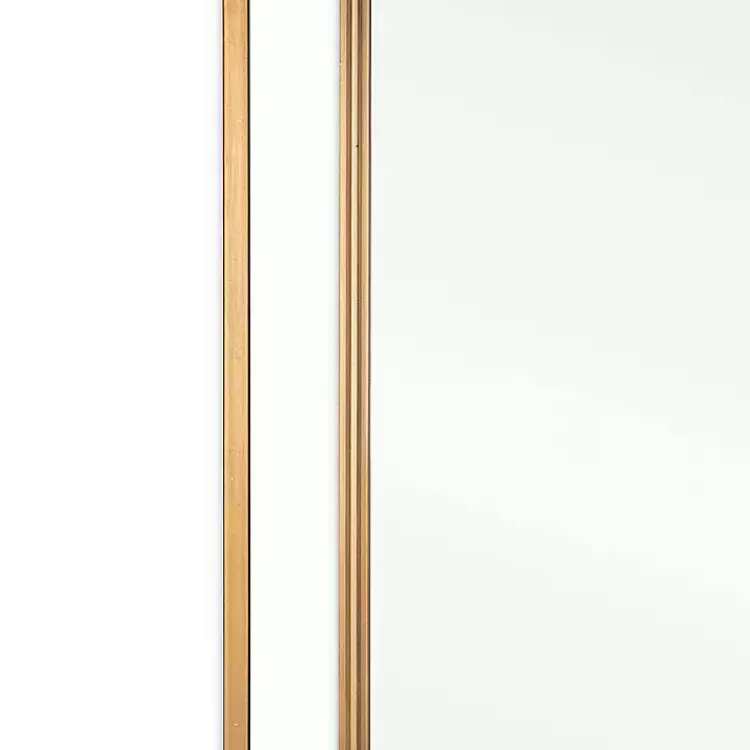 Decorative Mirrors-Kirklands Home Mavis Bronze Open Square Frame Wall Mirror