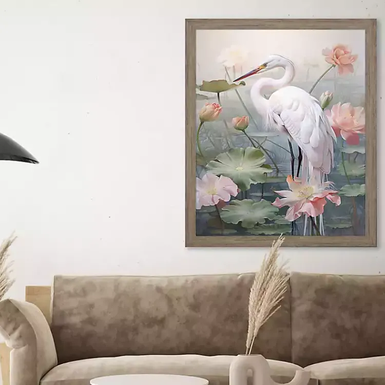Framed Art-Kirklands Home Elegant Plumage Framed Art Print