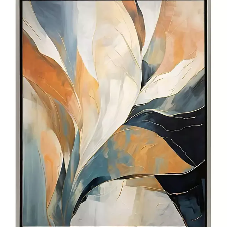 Framed Art-Kirklands Home Rhythms of Flow I Framed Canvas Art Print