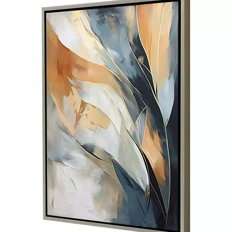 Framed Art-Kirklands Home Rhythms of Flow II Framed Canvas Art Print