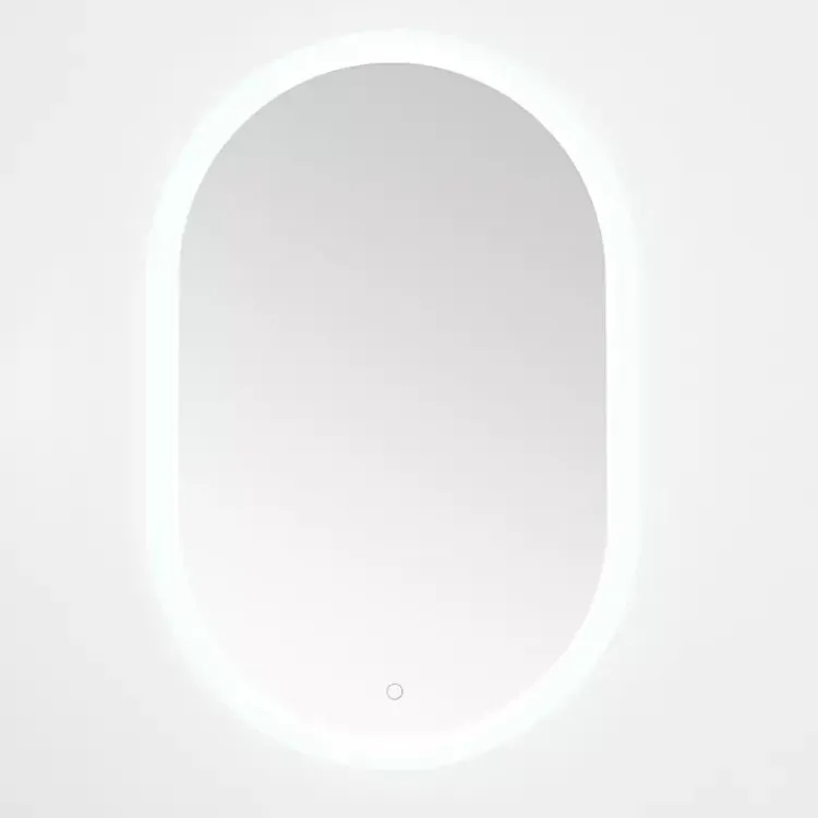 Decorative Mirrors-Kirklands Home Oval Wes LED Wall Mirror